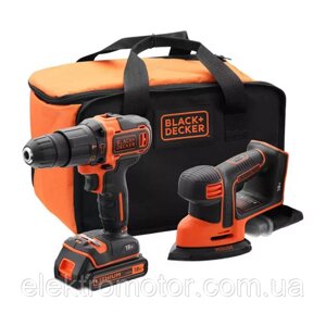 Набір акумуляторного інструменту Black & Decker BCK23S1S