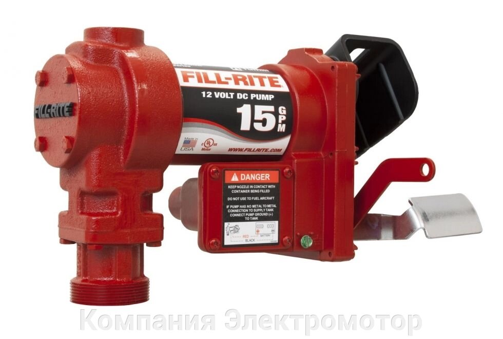 Насос для бензину Tuthill Fill-Rite FR4205 12В від компанії Компанія Єлектромотор - фото 1