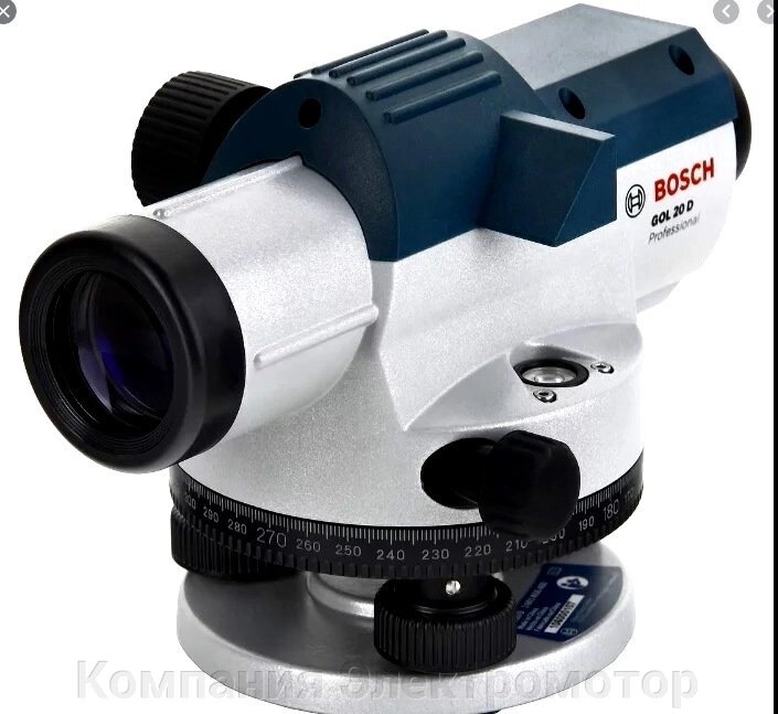 Нівелір оптичний Bosch GOL 20 D від компанії Компанія Єлектромотор - фото 1