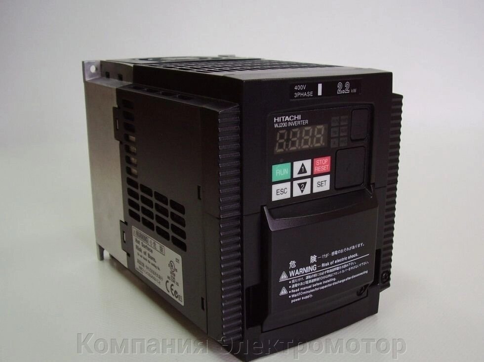 Перетворювач частоти Hitachi WJ200-022HF від компанії Компанія Єлектромотор - фото 1