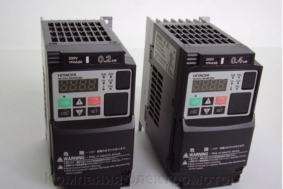Перетворювач частоти Hitachi WJ200-022SF від компанії Компанія Єлектромотор - фото 1