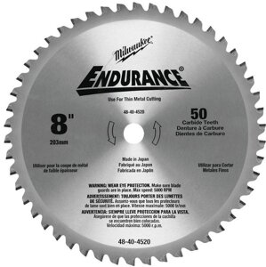 Пиляльний диск Milwaukee 203x15,8 мм, 50 зуб. (48404520)