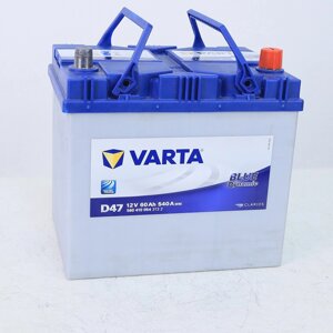 Акумулятор VARTA 6CT 60 Blue Dynamic (D47)