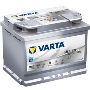 Акумулятор VARTA 6СТ 60 Silver Dynamic AGM (D52)