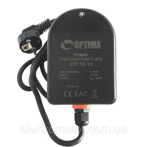 Рециркуляційний насос Optima CPI 15-15 84 мм