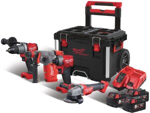 Набір акумуляторних інструментів Milwaukee M18FPP4B-503P (4933471149)