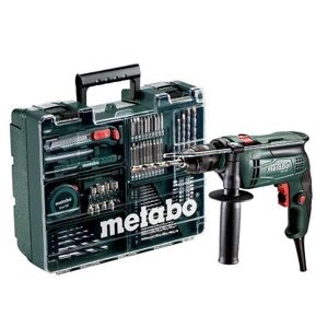 Шокове свердло Metabo SBE 650 bzp + набір аксесуарів