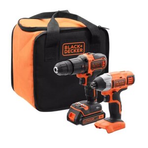 Набір акумуляторного інструмента Black & Decker BCK21S1S