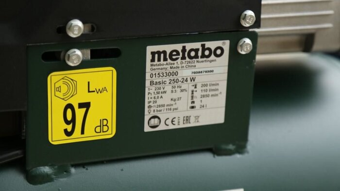 Компрессор Metabo Basic 250-24 W