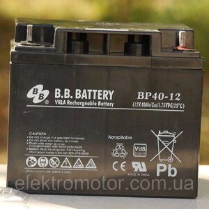 Акумулятор BB Battery BP40-12/B2
