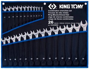 Набір клавіш KING TONY TREOTON 26 одиниць, 6-32 мм, супер-світло (12D26MRN)}}