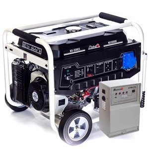 Бензиновий генератор Matari MX10000E + блок управління ATS Matari 1P50 / 3P25