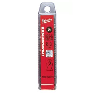 Свердло для металу Milwaukee Thunderweb HSS-G DIN338 13.0 x 151 мм (5 шт)
