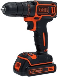 Акумуляторна дрель-гвинтоверт BLACK+DECKER BDCDC18B