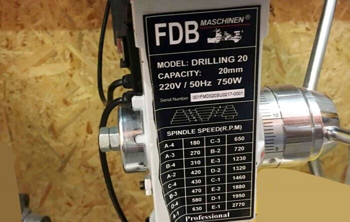 FDB Maschinen Drilling 20