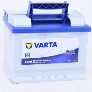Акумулятор VARTA 6CT 60 Blue Dynamic (D24)