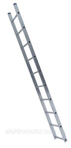 Лестница приставная ELKOP VHR Hobby 1x10 алюминиевая, 2687 мм