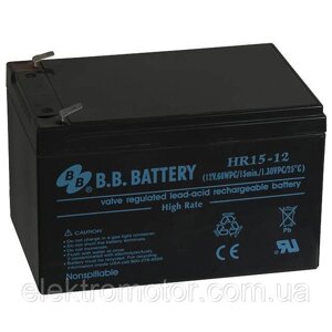 Акумулятор BB Battery HR15-12/T2