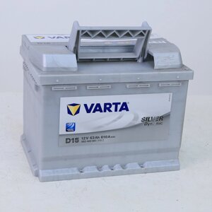 Акумулятор VARTA 6СТ 63 Silver Dynamic (D15)