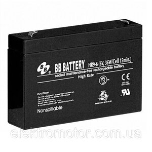Акумулятор BB Battery HR9-6/T2