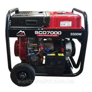 Генератор дизельний Vulkan SCD7000TЕ (34415)