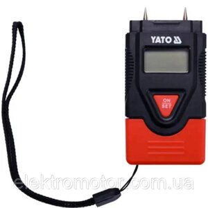 Вологомір для деревини і будівельних матеріалів YATO YT-73140 макс. палю. 7мм