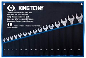 Набір клавіш KING TONY TREOTON 15 одиниць, 10-32 мм, Super-Light (12D15MRN)}}}}