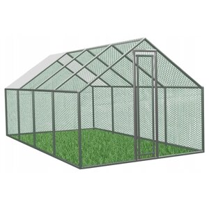 Курятник зі сталевим каркасом GardenLine TUN4047