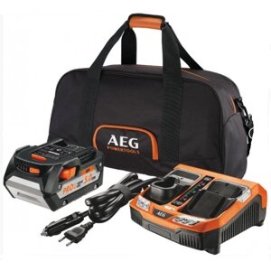 Акумулятор і зарядний пристрій для електроінструменту AEG SETL1850BLK