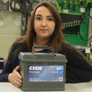 Акумулятор Exide Premium 6СТ-64 Євро