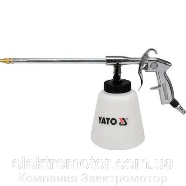 Пневматичний пістолет для утворення піни YATO YT-23640 бак- 1 л, співпа- 220 мм, 113 л/мін, 0.62 МПа від компанії Компанія Єлектромотор - фото 1
