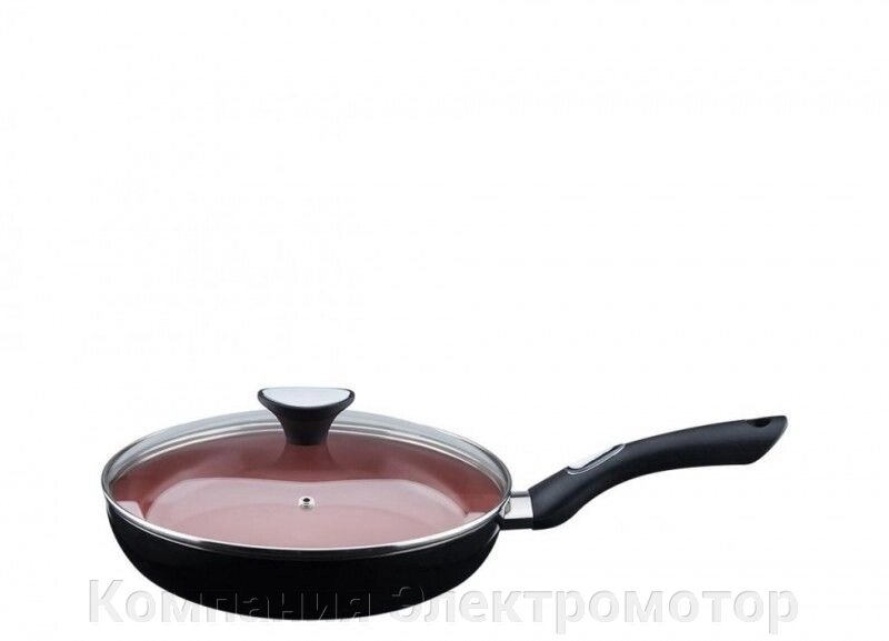 Сковорода з кришкою Granchio Terracotta 24 см. 88124 від компанії Компанія Єлектромотор - фото 1