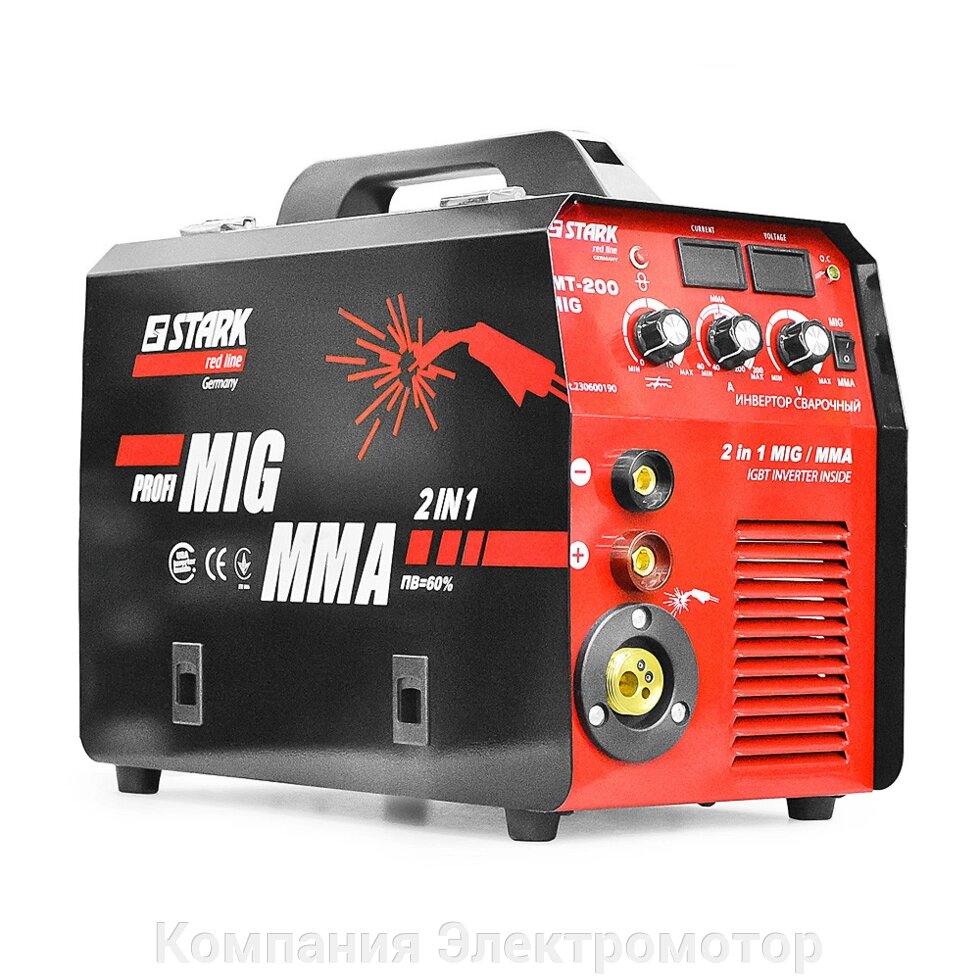 Сварочный инвертор Stark IMT 200 MIG від компанії Компанія Єлектромотор - фото 1