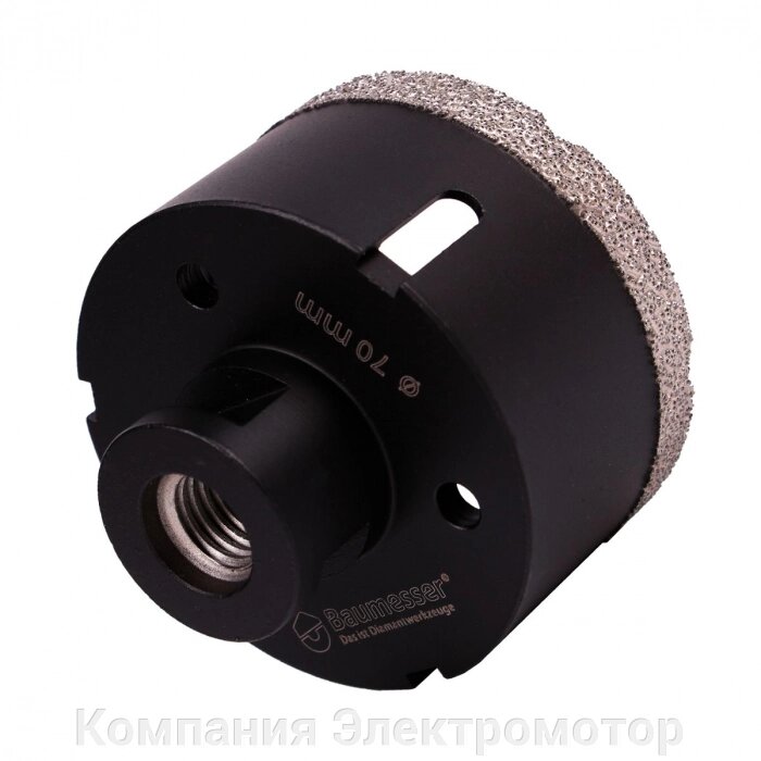 Сверло алмазное Baumesser DDR-V 70x30xM14 Keramik Pro від компанії Компанія Єлектромотор - фото 1
