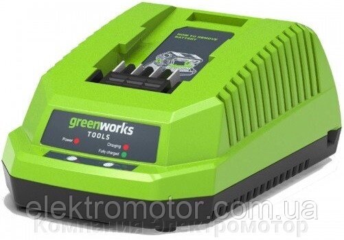Зарядний пристрій Greenworks G40UC (2910907/2932507) від компанії Компанія Єлектромотор - фото 1