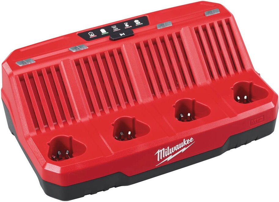 Зарядний пристрій Milwaukee M12 C4 (4932430554) від компанії Компанія Єлектромотор - фото 1