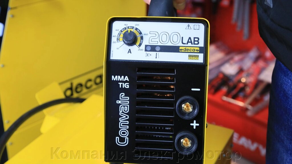 Зварювальний інвертор Deca MASTRO 200 LAB від компанії Компанія Єлектромотор - фото 1