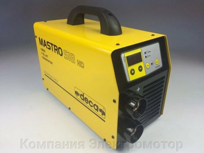 Зварювальний інвертор Deca MASTRO 518 HD від компанії Компанія Єлектромотор - фото 1
