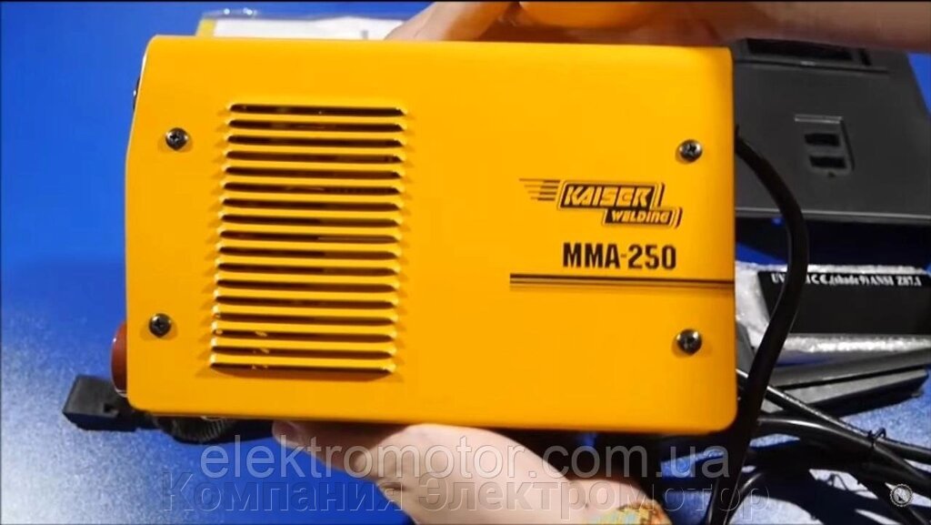 Зварювальний інвертор Kaiser MMA-250 HOME LINE, від компанії Компанія Єлектромотор - фото 1