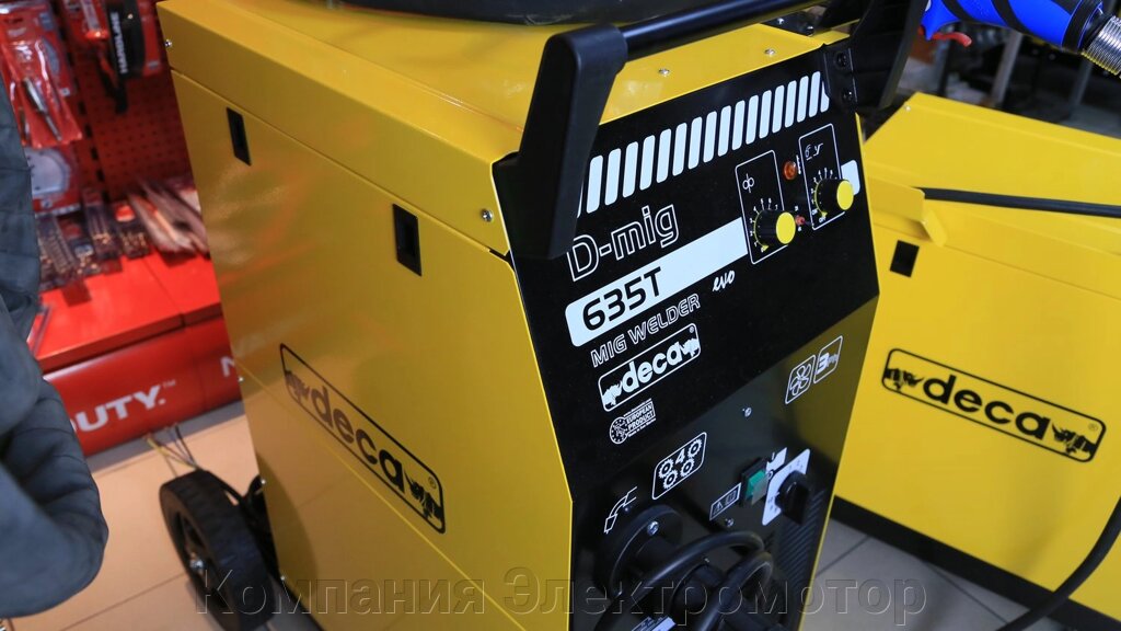 Зварювальний напівавтомат Deca D-MIG 635 T від компанії Компанія Єлектромотор - фото 1
