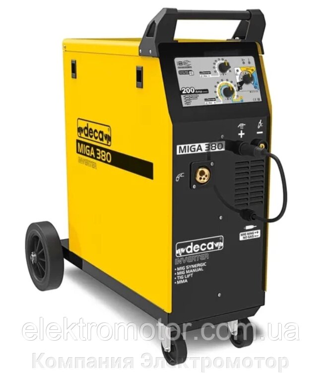 Зварювальний напівавтомат Deca MIGA 380 від компанії Компанія Єлектромотор - фото 1
