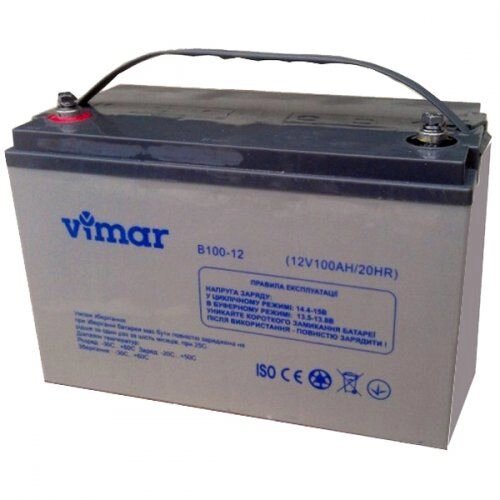 Акумулятор / акумуляторна батарея 100 Ah Vimar B100-12 12В від компанії магазин Водяний - фото 1