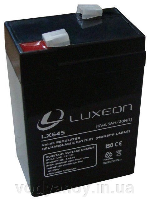 Акумулятор / акумуляторна батарея    4.5 Аh Luxeon LX645 від компанії магазин Водяний - фото 1