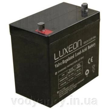 Акумулятор / акумуляторна батарея  65 Ah Luxeon LX12-65MG від компанії магазин Водяний - фото 1