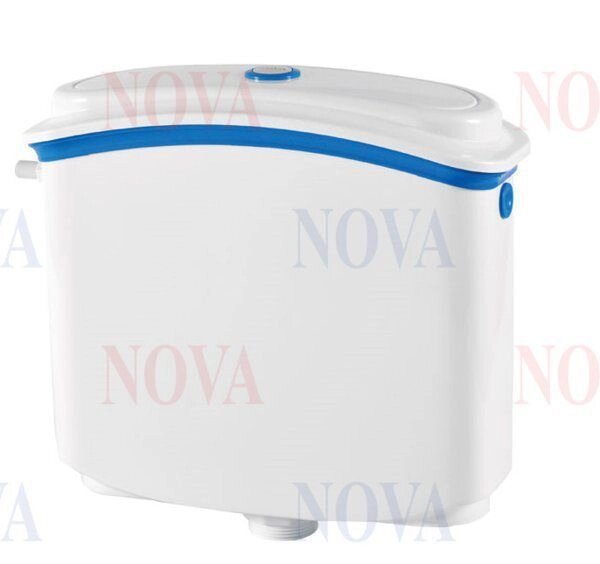Бачок пластиковий Nova з арматурой 4090 від компанії магазин Водяний - фото 1