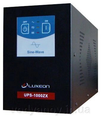 Джерело безперебійного живлення Luxeon UPS-1000ZX зі стабілізацією від компанії магазин Водяний - фото 1