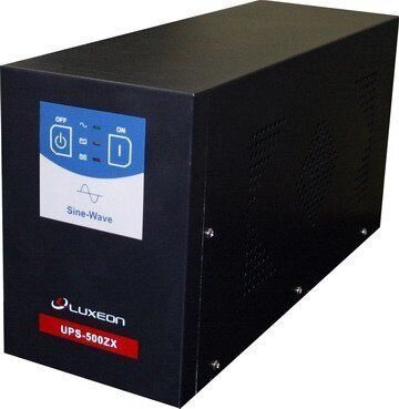 Джерело безперебійного живлення Luxeon UPS-500ZX зі стабілізацією від компанії магазин Водяний - фото 1