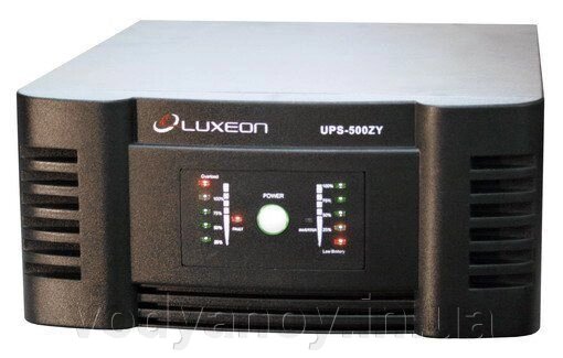 Джерело безперебійного живлення Luxeon UPS-500ZY зі стабілізацією від компанії магазин Водяний - фото 1