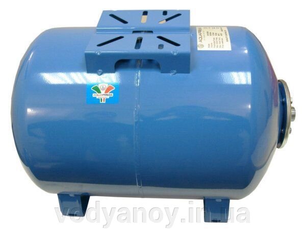 Гидроаккумулятор водопостачання   50 л Aquapress горизонтальний від компанії магазин Водяний - фото 1