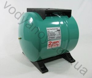 Гидроаккумулятор водопостачання 18 л мембранний Kaplya горизонтальний PPTH-45G